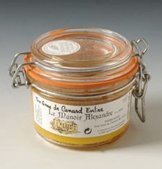 Exklusives Premium-Enten Foie Gras Entier (am Stück) im Glas 300g 