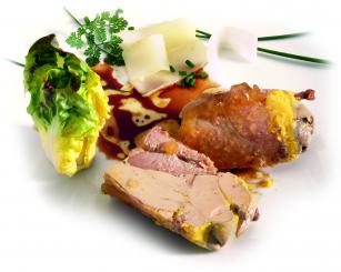 Caille au Foie Gras 190g (Wachtel mit 40% Foie-Gras) 