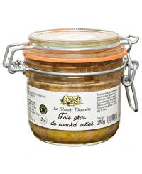 Exklusives Premium-Enten Foie Gras Entier (am Stück) im Glas 180g 