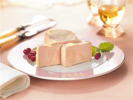 Gänse Foie Gras-Block mit Stücken (200g) 
