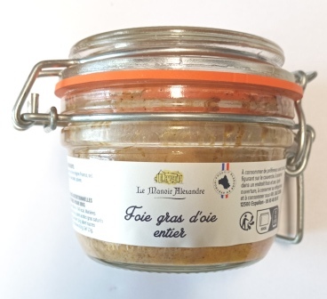 Exklusives Premium-Gänse (am Stück) 120g Foie-Gras Entier d´oie 